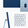 Apple iMac 24" con display Retina 4.5K (Chip M1 con GPU 7-core, 256GB SSD) - Blu (2021) (MJV93T/A)
