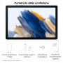 Samsung Galaxy Tab A8 10.5" LTE, Android 11, RAM 4 GB, 64 GB, Gray (SM-X205NZAEEUE)