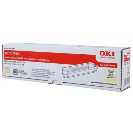 OKI 44059105 cartuccia toner 1 pz Originale Giallo (44059105)