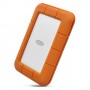 LaCie Rugged Secure disco rigido esterno 2000 GB Arancione, Bianco (STFR2000403)