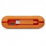LaCie Rugged Secure disco rigido esterno 2000 GB Arancione, Bianco (STFR2000403)