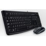 Logitech Desktop MK120 tastiera USB QWERTZ Tedesco Nero (920-002540)