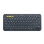 Logitech K380 tastiera Bluetooth QWERTY Italiano Grigio (920-007574)