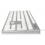 Hamlet XKKITA-MCU tastiera USB QWERTY Bianco (XKKITA-MCU)