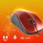 NGS CREW mouse Ambidestro USB tipo A Ottico 1200 DPI (CREWRED)