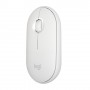 Logitech Pebble M350 mouse Ambidestro Wireless a RF + Bluetooth Ottico 1000 DPI (910-005716)