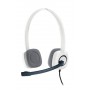 Logitech H150 Stereo Headset Auricolare Cablato A Padiglione Ufficio Bianco (981-000350)