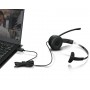 Lenovo 100 Mono Auricolare Cablato A Padiglione Ufficio USB tipo A Nero (4XD1B61617)