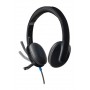 Logitech H540 Cuffia Padiglione auricolare USB tipo A Nero (981-000480)