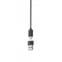 Logitech Zone Wired Earbuds Microsoft Teams Auricolare Cablato In-ear Ufficio USB tipo-C Grafite (981-001009)