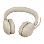 Jabra Evolve2 65, UC Stereo Cuffia Padiglione auricolare USB tipo-C Bluetooth Beige (26599-989-998)