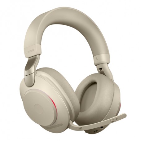 Jabra Evolve2 85, UC Stereo Auricolare Con cavo e senza cavo A Padiglione Ufficio USB tipo-C Bluetooth Beige (28599-989-898)