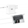 Hamlet 61W Type-C Charger alimentatore universale per notebook bianco (XPWNB65TC)