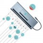 i-tec Metal C31FLATPLUS112W replicatore di porte e docking station per notebook Cablato USB 3.2 Gen 1 (3.1 Gen (C31FLATPLUS112W)