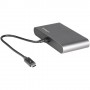 StarTech.com Thunderbolt 3 Mini Dock - Docking Station TB3 portatile per doppio monitor DisplayPort 4K 60Hz - 1x US (TB3DKM2DPL)