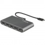 StarTech.com Thunderbolt 3 Mini Dock - TB3 Docking Station per 2 monitor HDMI 4K 60Hz - 2x USB-A (3.2/2.0) e GbE -  (TB3DKM2HDL)
