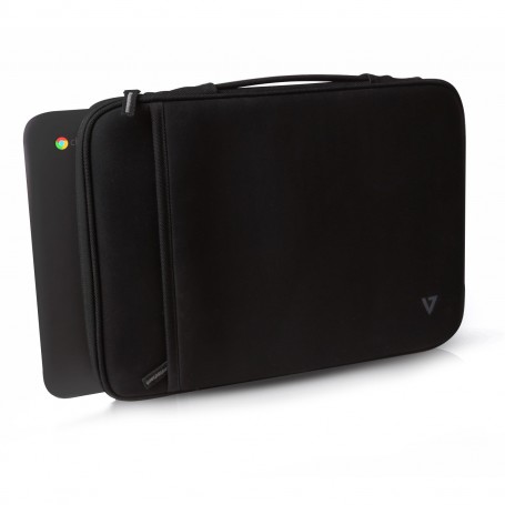 V7 J153400 borsa per notebook 33,8 cm (13.3") Custodia a tasca Nero (CSE4-BLK-9E)