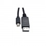 V7 Mini DisplayPort maschio a DisplayPort maschio, 1 metro 3,3 piedi, DisplayPort spec 1.3, fino a 4K, ris (V7MDP2DP-01M-BLK-1E)