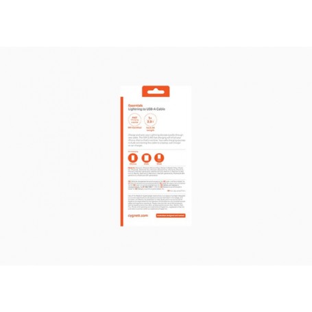 Cygnett CY2723PCCSL cavo Lightning 1 m Bianco (CY2723PCCSL)