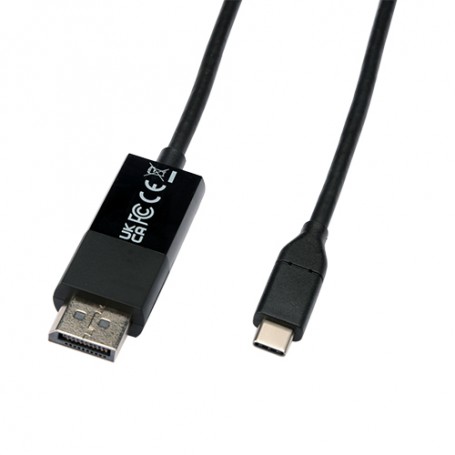 V7 V7UCDP-1M adattatore per inversione del genere dei cavi USB Type - C 3.2 Gen 1 DisplayPort Nero (V7UCDP-1M)