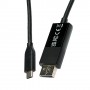 V7 V7UCDP-2M adattatore per inversione del genere dei cavi USB Type-C 3.2 Gen 1 DisplayPort Nero (V7UCDP-2M)