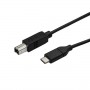 StarTech.com Cavo Stampante USB-B a USB-C da 0,5 m - USB 2.0 (USB2CB50CM)