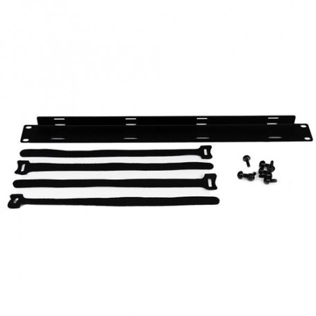 StarTech.com Pannello di gestione cavi per server rack orizzontale 1U con fasce a chiusura a strappo - Pannello gesti (CMVELC1U)