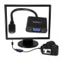 CONVERTITORE MINI HDMI A VGA (MNHD2VGAE2)