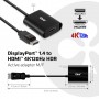 CLUB3D CAC-1085 adattatore per inversione del genere dei cavi Displayport 1.4 HDMI™2.1 Nero (CAC-1085)