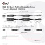 CLUB3D CAC-1406 cavo USB 15 m USB 3.2 Gen 1 (3.1 Gen 1) USB A Nero (CAC-1406)