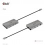 CLUB3D CSV-1593 hub di interfaccia USB 3.2 Gen 1 (3.1 Gen 1) Type-C 16200 Mbit/s Metallico (CSV-1593)