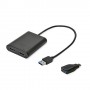 i-tec USB 3.0 / USB-C Dual 4K HDMI Video Adapter (U3DUAL4KHDMI)