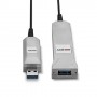 Lindy 42701 cavo USB 50 m USB 3.2 Gen 1 (3.1 Gen 1) USB A Nero, Argento (42701)