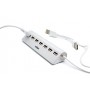 Nilox Hub 7 porte USB 2.0 (NXHU7ALU2)