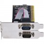 StarTech.com Scheda seriale PCI RS232 a 2 porte - Scheda di espansione/ controller seriale PCI - Scheda PCI a doppia (PCI2S5502)