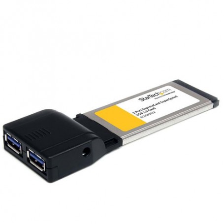 StarTech.com Adattatore scheda ExpressCard SuperSpeed USB 3.0 a 2 porte con supporto UASP (ECUSB3S22)