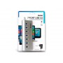 Hamlet 7 port usn 3.0 a 7 porte 5gbps con alimentatore (XUSB370MS)