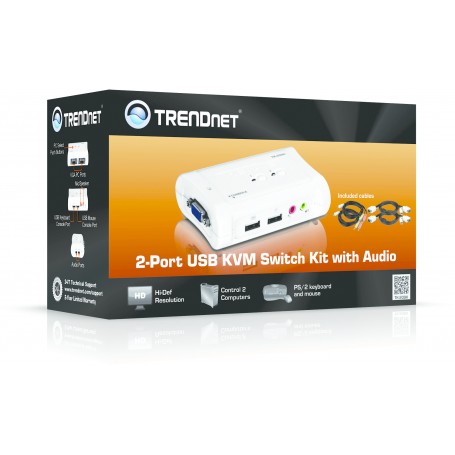 Trendnet TK-209K switch per keyboard-video-mouse (kvm) (TK-209K)