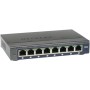 NETGEAR GS108E Gestito Gigabit Ethernet (10/100/1000) Nero (GS108E-300PES)