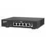 QNAP QSW-1105-5T switch di rete Non gestito Gigabit Ethernet (10/100/1000) Nero (QSW-1105-5T)