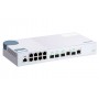 QNAP QSW-M408-2C switch di rete Gestito L2 10G Ethernet (100/1000/10000) Bianco (QSW-M408-2C)