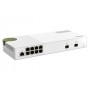 QNAP QSW-M2108-2S switch di rete Gestito 2.5G Ethernet (100/1000/2500) Grigio (QSW-M2108-2S)