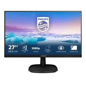 PHILIPS MONITOR 27 LED IPS 16:9 5MS 250CD/M FHD VGA DVI HDMI  SCATOLA DANNEGGIATA (273V7QDSB_D)