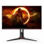 AOC 24G2SU/BK monitor piatto per PC 60,5 cm (23.8") 1920 x 1080 Pixel Full HD Nero, Rosso (24G2SU/BK)