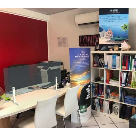 ITB PANP5010 pannello per la privacy da scrivania Trasparente (PANP5010)