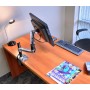 Ergotron LX Series Desk Mount LCD Arm, Tall Pole 86,4 cm (34") Nero (45-295-026)