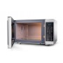 Sharp YC-MS51E-S forno a microonde Superficie piana Solo microonde 25 L 900 W Nero, Acciaio (YC-MS51ES)