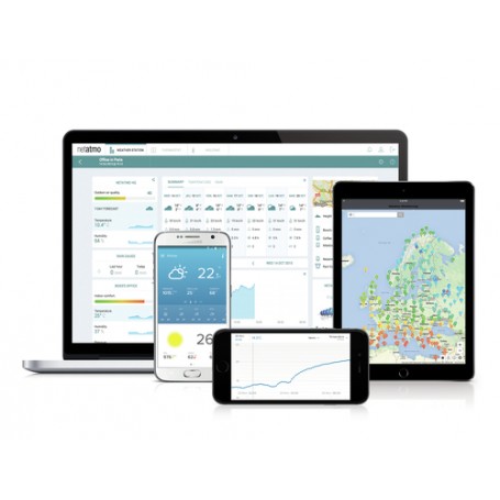 Netatmo E Stazione Meteo con Modulo da Interno Ed Esterno (NWS01-EC)