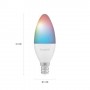 Hombli HBES-0124 soluzione di illuminazione intelligente Lampadina intelligente 4,5 W Multicolore Wi-Fi (249272)