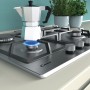 Candy Timeless CHG6BRX Acciaio inossidabile Da incasso 60 cm Gas 4 Fornello(i) (33801974)